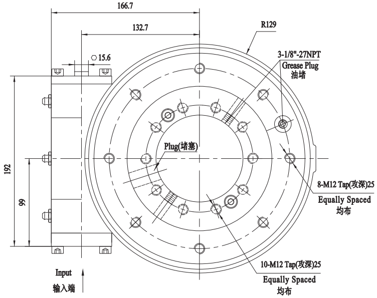 SE7&PE7回转驱动图纸