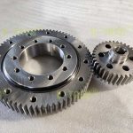 搭配小齿轮的精密四点球回转支承