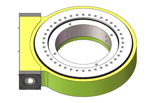 双排球回转驱动
